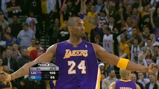 Kobe Bryant Full Highlights vs Warriors 2011.01.12 - 39 Pts (30 in 2nd Half), Clutch 4th Qtr