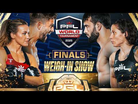 PFL World Tournament Finals Charlotte | Ceremonial Weigh-Ins