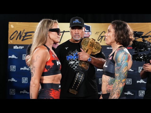 PFL World Finals Charlotte – Ceremonial Weigh-Ins & Face-Offs MMAtown blog post image: PFL World Finals Charlotte – Ceremonial Weigh-Ins & Face-Offs