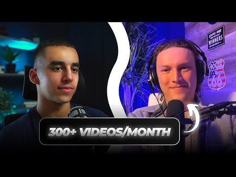 How This Guy Posts 300+ Videos/Month?