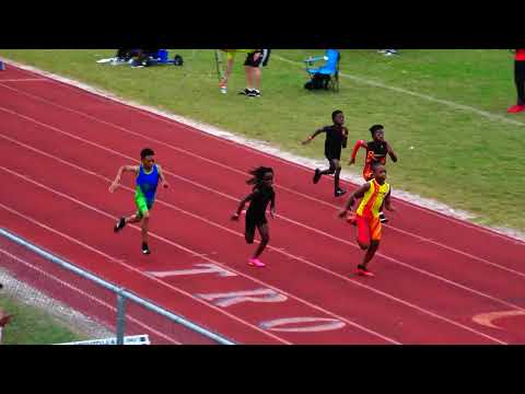 Boy's 60m Prelims Heat 3 TimesSpann Present Trojan Indoor-Outdoor Trials 2024