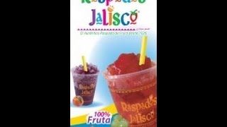 Raspado COMBINADO (3 sabores) en vaso 16oz Usando cucharon de 3/4 oz.