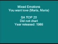 Mixed Emotions - You want love (Maria, Maria ...