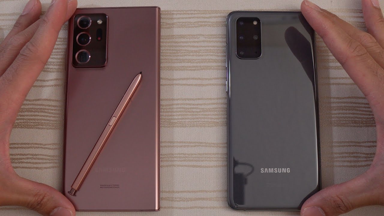 Samsung Galaxy Note 20 Ultra vs S20 Plus SPEED TEST!