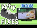 Repair Hack Explained How To Fix TV Horizontal Lines Part 2