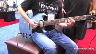 Video thumbnail for NAMM '13 - Friedman Amplification SS-100 Steve Stevens Signature Amp Demo by Premier Guitar
