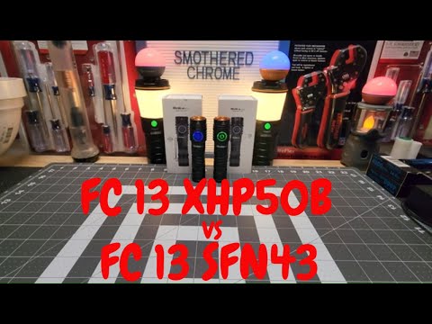 WURKKOS FC13 XHP50B VS FC13 SFN43 OUTDOOR BEAM SHOTS AND TURBO TESTING