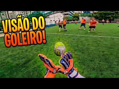 A truly ultra-realistic amateur goalkeeper's routine! (4K)