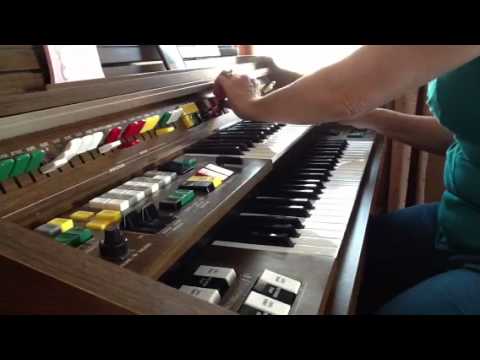 American trilogy played on Yamaha C55 organ