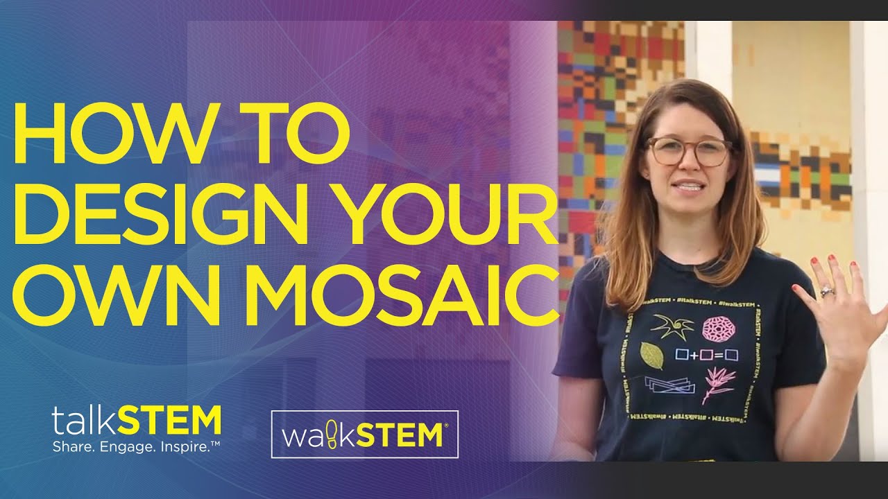How can we design our own mosaic pattern?