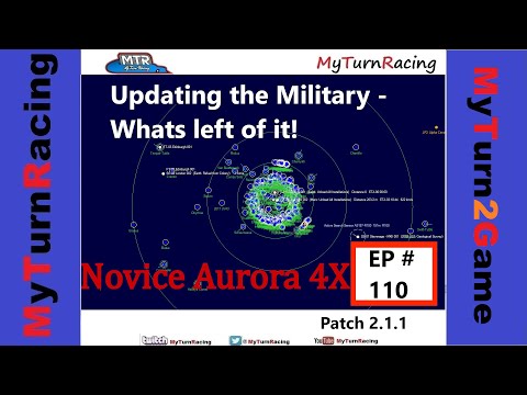 Aurora 4X EP110 Updating the Military