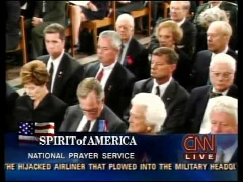 CNN 9/11 LIVE TV Coverage (9/14/01) 11:45 A.M - 12:00 P.M