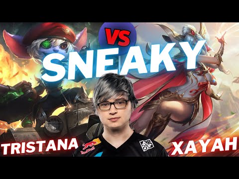 SNEAKY | TRISTANA VS XAYAH | ADC GAMEPLAY | Patch 14.20 / Season 14 | #LeagueofLegends