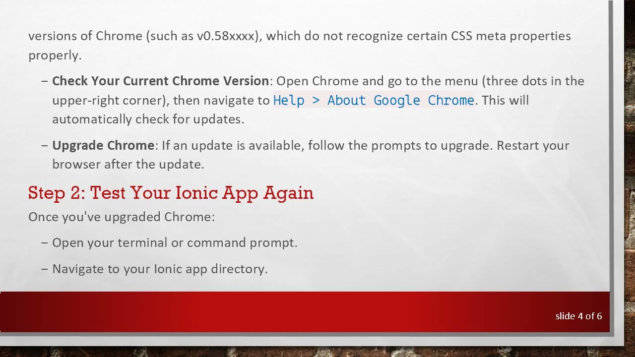 How to Fix the Blank White Screen Issue in Ionic Apps: Understanding the 