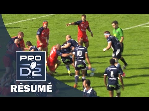PRO D2 - Résumé Agen-Aurillac: 40-27 - J06 - Saison 2016/2017