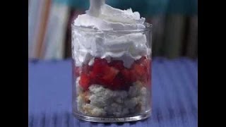 Strawberry Shortcake in a Shot Glass