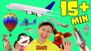 Airplanes and More | What Do You See? Song | My First 100 Words Songs