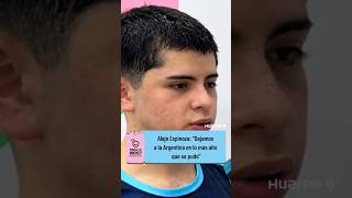 Alejo Espinoza: "Dejamos a la Argentina en lo más alto que se pudo"