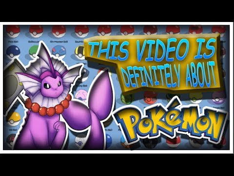 This video is DEFINITELY about Pokemon!