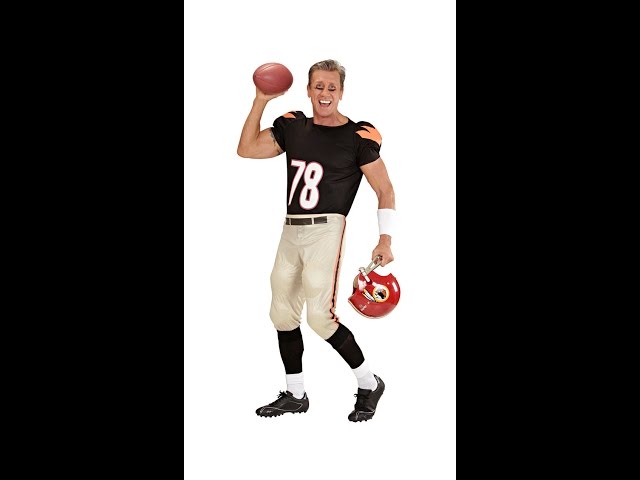 Amerikansk Football kostume video