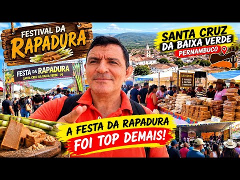 Festa da rapadura em Santa Cruz da Baixa Verde 