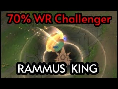 How KR Rammus reach Challenger with 70% WR