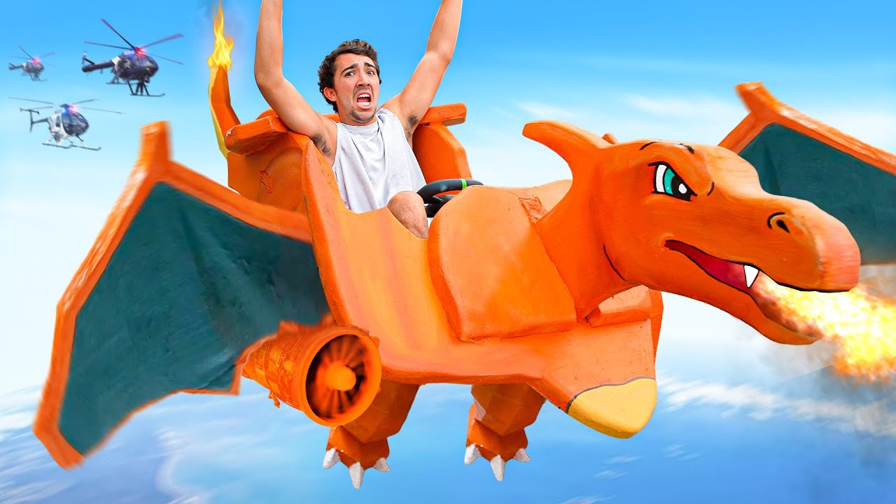 I Flew a Charizard Across America!