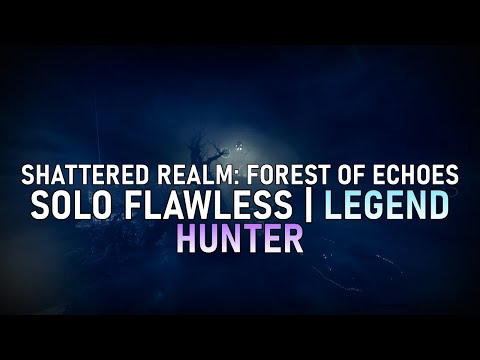 Shattered Realm: Forest of Echoes Legend - Solo Flawless (Hunter) [Destiny 2]