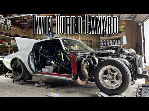 IMMEDIATELY TEARING APART THE TWIN TURBO CAMARO, RUNNING ON HOLLEY!!