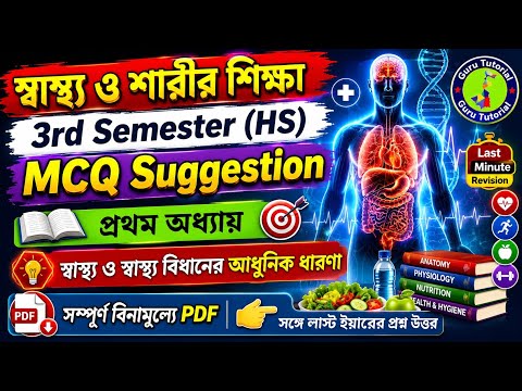 3rd semester PE MCQ - Chapter 2 Biological basis