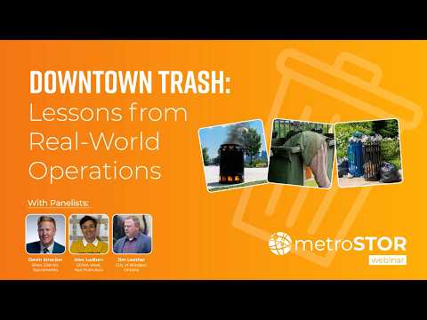 Downtown Trash Webinar