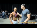 2013 Olympia MEN'S PHYSIQUE Winner Mark Anthony Interview