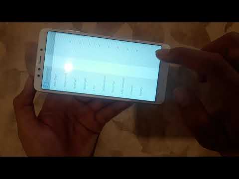 Xiaomi redmi 5 . imei code and test mode