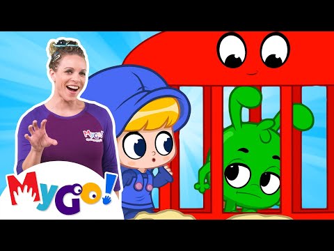 Orphles Angry Neighbour Mischief | MyGo! Sign Language For Kids | Morphle - Cartoons for Kids | ASL