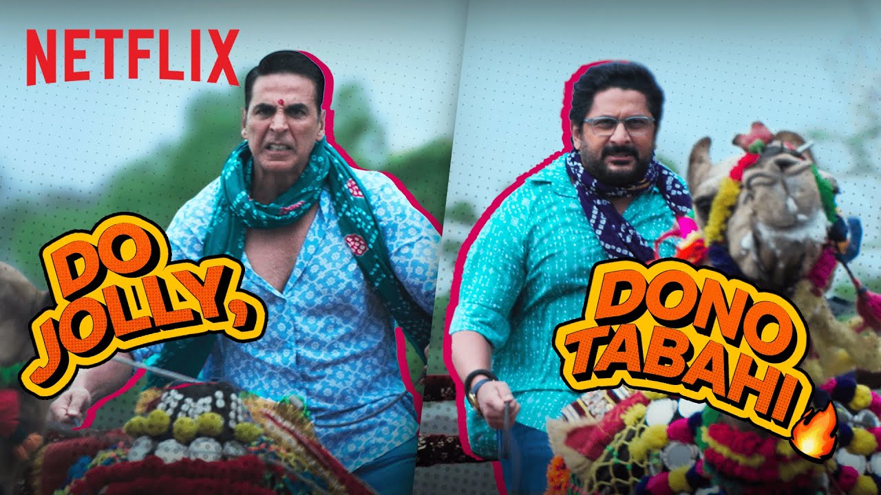 Akshay Kumar and Arshad Warsi Get CAMELS To a Race 🐪🤯 | Jolly LLB 3 | Netflix India