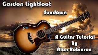 How to play: Sundown by Gordon Lightfoot (R.I.P.) Acoustically (easy)