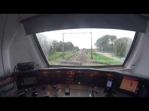Real Train Driver's View VIRM Amsterdam - Sloterdijk - Haarlem 2014