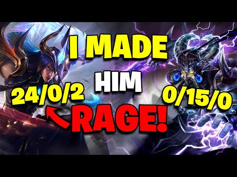 I OUTPLAYED KASSADIN LEVEL 2 AND HE RAGED ALL GAME! | Yone Gameplay - League of Legends