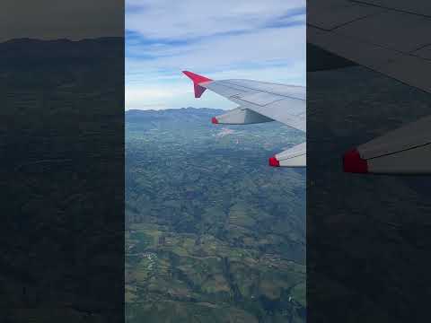 Las montañas del Sur de Nariño desde el aire.