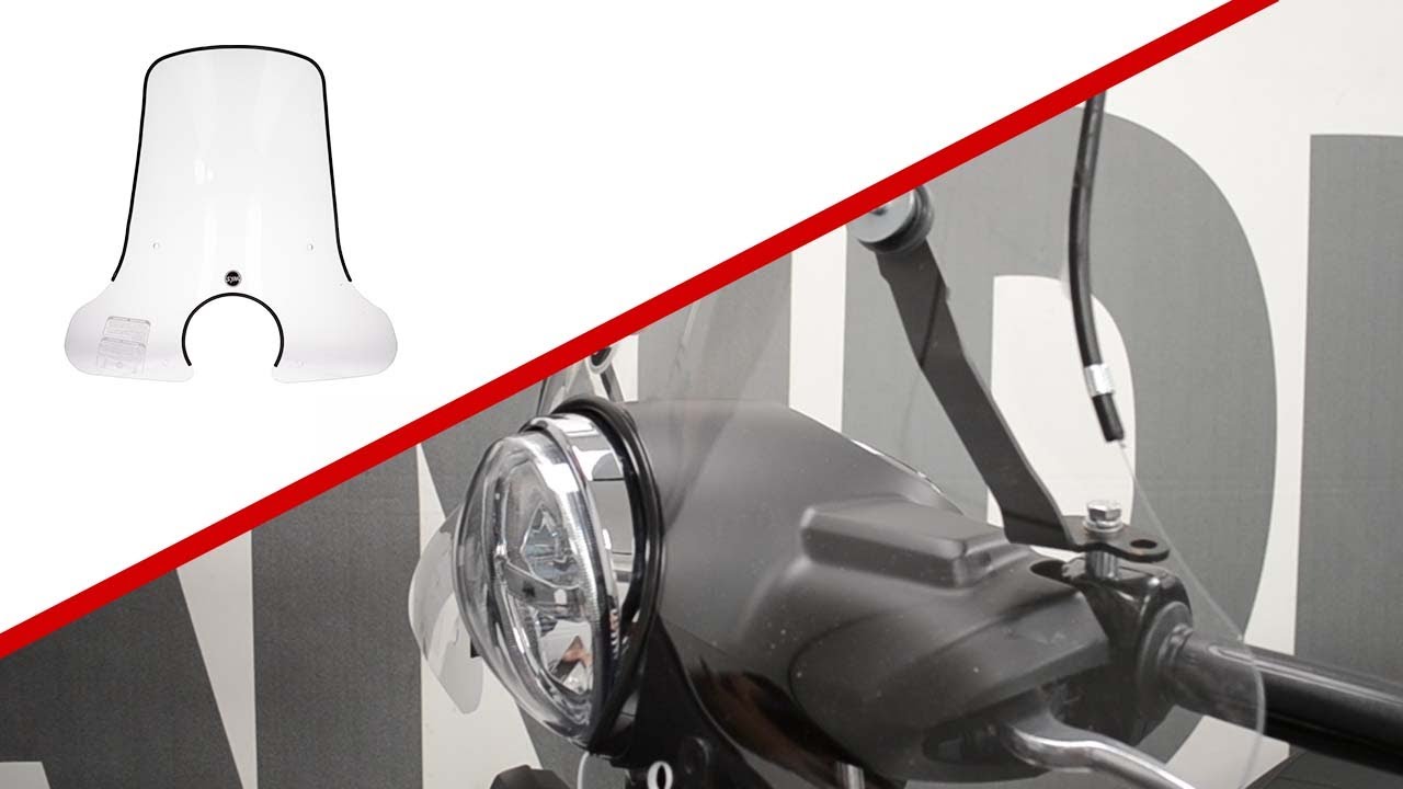 Windscherm monteren | Sym Fiddle IV