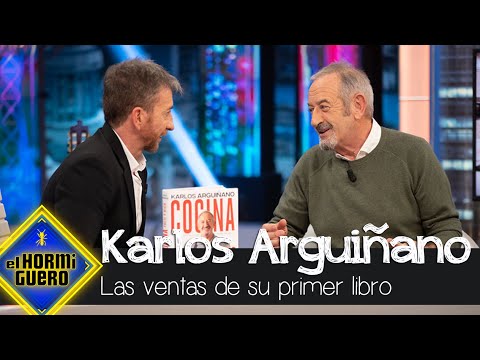 ¿Cuánto ganó Karlos Arguiñano con las ventas de su primer libro? - El Hormiguero