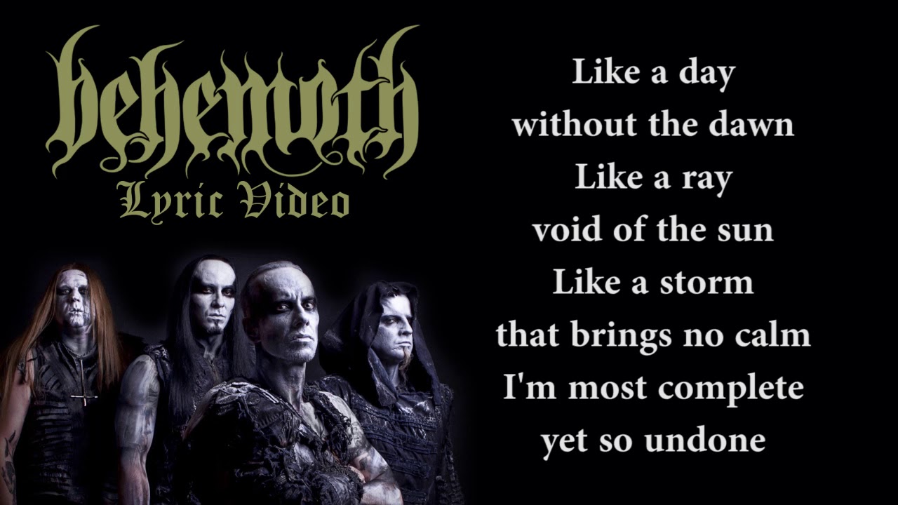 Behemoth - O Father o Satan o Sun! Guitar pro tab