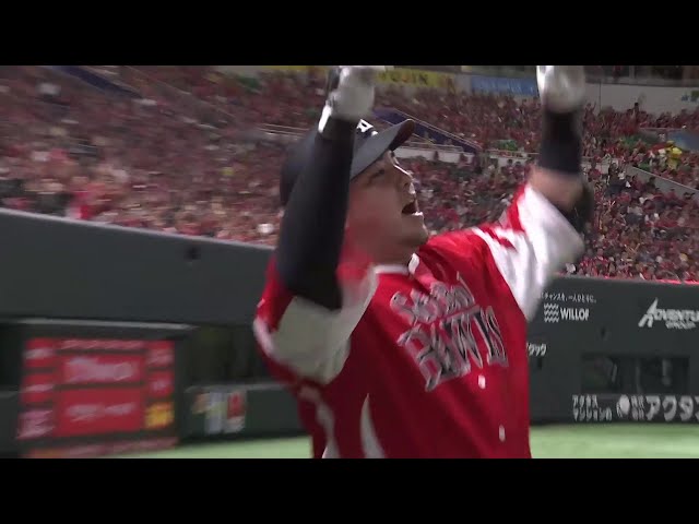 【8回裏】ビッグイニング!! ホークス・山川穂高 ライトへの今季第15号3ランホームランで突き放す!! 2025年7月26日 福岡ソフトバンクホークス 対 オリックス・バファローズ