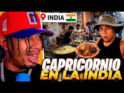 RDJavi reacciona a CapricornioTV Probando Comida de la India 🤣| Yo por ahí No Paso