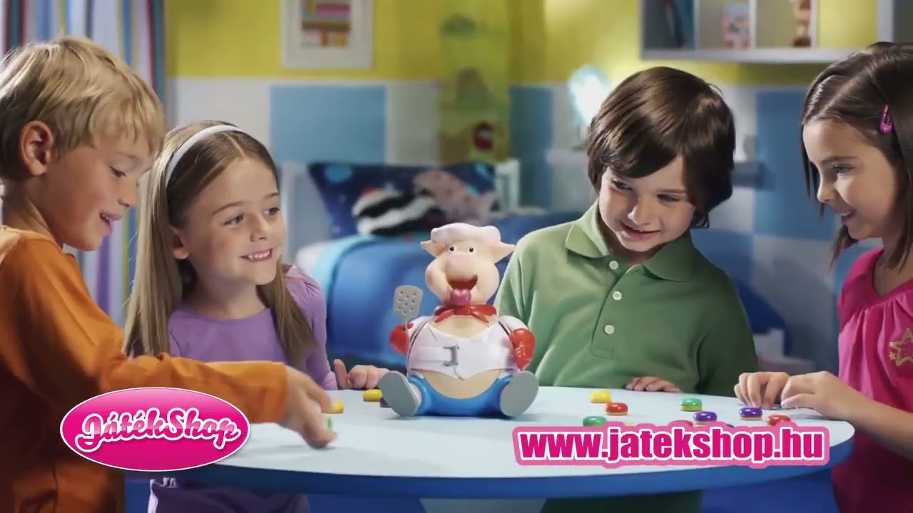 Pufi Röfi társasjáték videó
