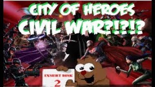 Civil War in the City Of Heroes?!?!  - INSERT DISK 2!