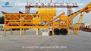 Centrale &agrave; b&eacute;ton mobile 60m&sup3;/h Mobile Dry Mix Concrete Batching Plant neuve | Image 4 - Machineryline