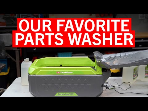 Why We Love the CRC SmartWasher BenchtopPRO Parts Washer