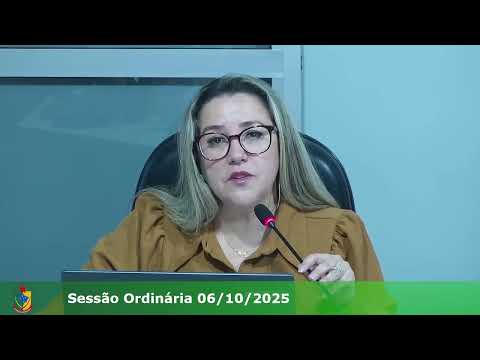 36ª Sessão Ordinária 06/10/2025 da Câmara Municipal de Ipiranga/PR
