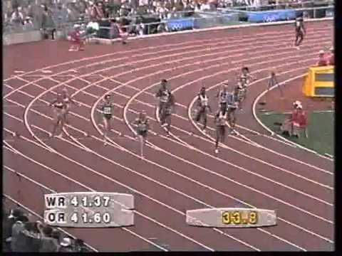 Women's 4x100m Relay Final at the Barcelona 1992 Olympics